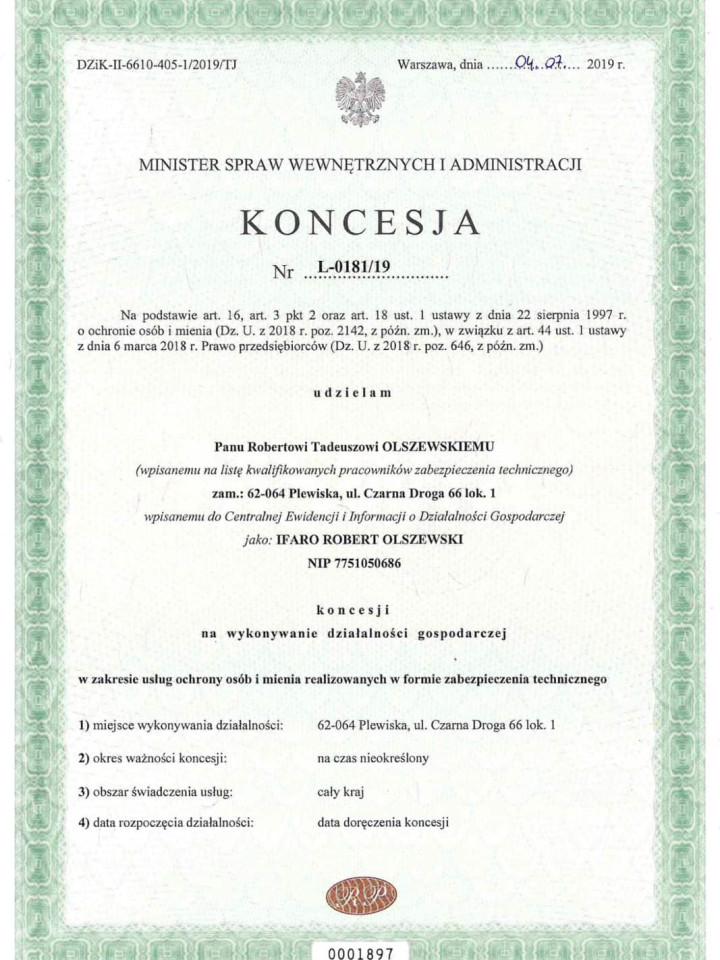 koncesja-systemy-zabezpieczeń